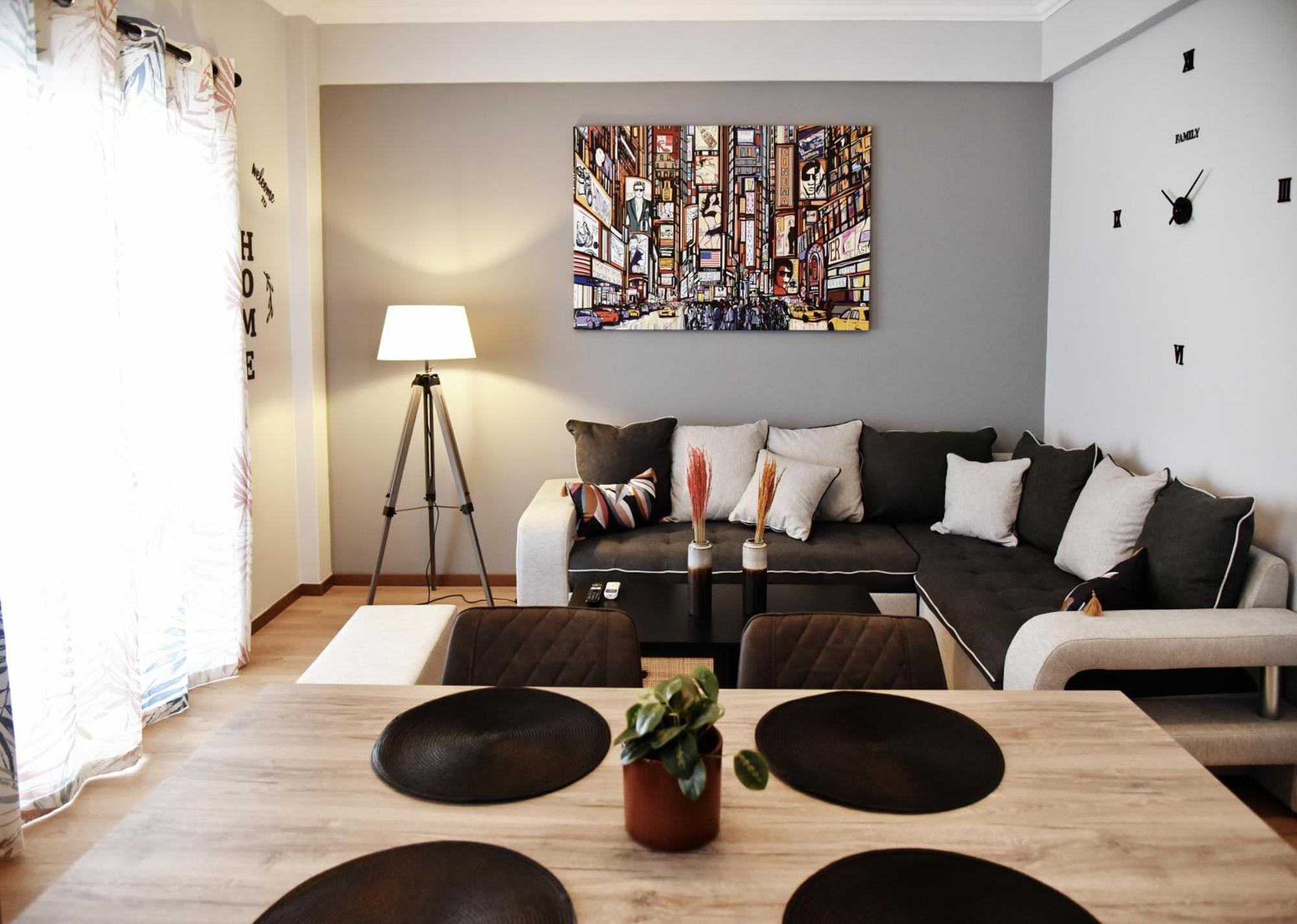 Апартаменты Kipseli New Modern & Cozy 65Tv Netflix Афины Экстерьер фото
